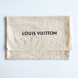 Louis Vuitton Cream Dust Bag